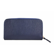 Kožená peněženka 820B modrá