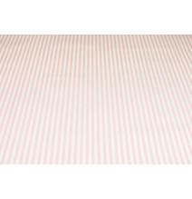 Cotton fabric Pink Strip, h. 145 cm