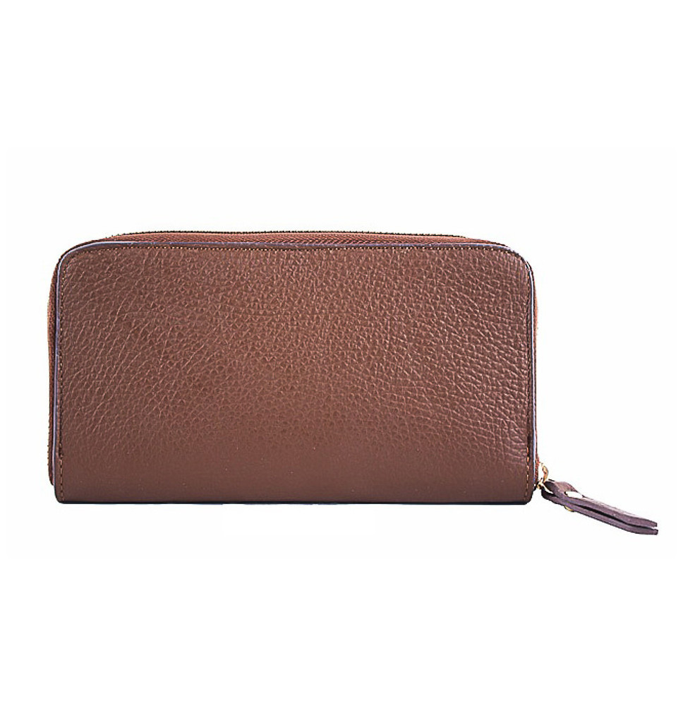 Woman genuine leather wallet 820B brown