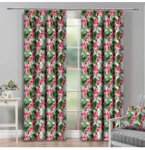 Curtain with plater tape 140x250 cm
