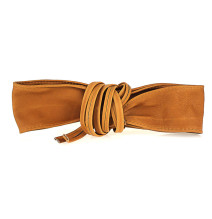 Damen Gürtel aus echtem Leder 839 cognac