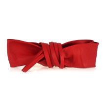 Damen Gürtel aus echtem Leder 839 rot