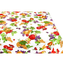 Cotton tablecloth Fruits 90x90 cm Made in Italy