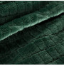 Mikrofaserdecke mit 3D-Effekt Cindy2 dunkelgrün