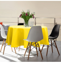Round tablecloth Standard Ø 140 cm yellow