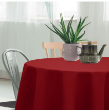 Round tablecloth Standard Ø 140 cm bordeaux