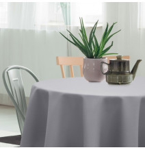 Round tablecloth Standard Ø 140 cm light gray