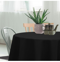 Round tablecloth Standard Ø 140 cm black