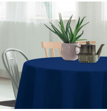 Round tablecloth Standard Ø 140 cm dark blue