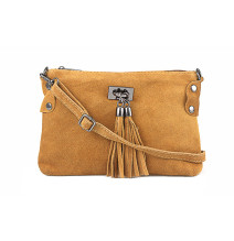 Borsa a mano in vera pelle 812 rosso