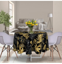 Round tablecloth multicolored MIGD208-01 Ø 140 cm