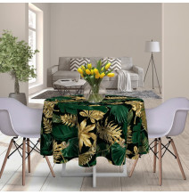 Round tablecloth multicolored MIGD208-02 Ø 140 cm