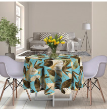 Round tablecloth multicolored MIGD289 Ø 140 cm