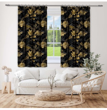 Curtain with plater tape MIGD20801 140x160 cm