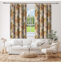 Curtain with plater tape MIGD286 140x160 cm