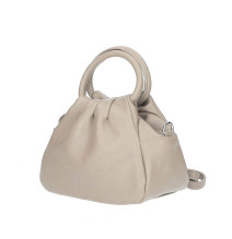 Ledertasche 673 Made in Italy taupe