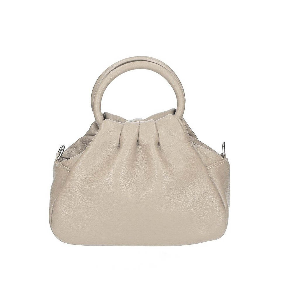 Ledertasche 673 Made in Italy taupe