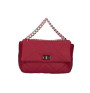 Woman Leather Handbag 677 Made in Italy red