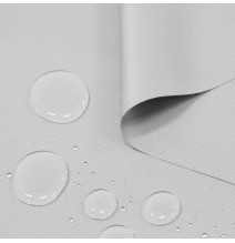 Waterproof fabric light gray, h. 160 cm MIG03