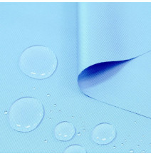 Vodeodolná látka blankytne modrá, šírka 160 cm MIG07