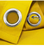 Curtain on rings Heaven yellow