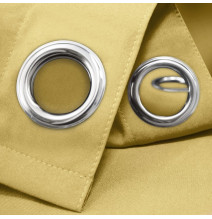 Curtain on rings Heaven yellow pastel