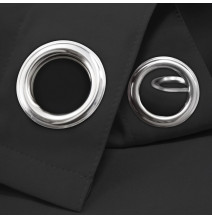 Curtain on rings Heaven graphite