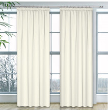 Curtain with plater tape Heaven cream