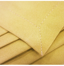 Curtain with plater tape Heaven yellow pastel