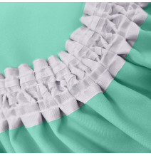 Curtain with plater tape Heaven pistachios