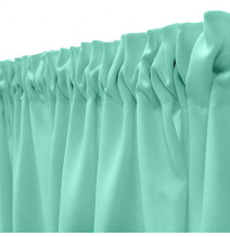 Curtain with plater tape Heaven pistachios