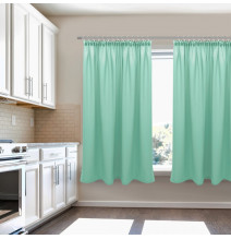 Curtain with plater tape Heaven pistachios