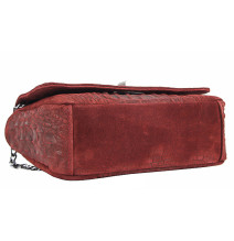 Small Pochette with strap 439 red
