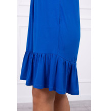 Ladies Dress mit dünnen Trägern MI9080 azurblau