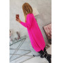 Long sweater MI2019-2 pink neon