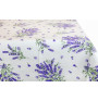 Cotton tablecloth Lavender 90x90 cm Made in Italy