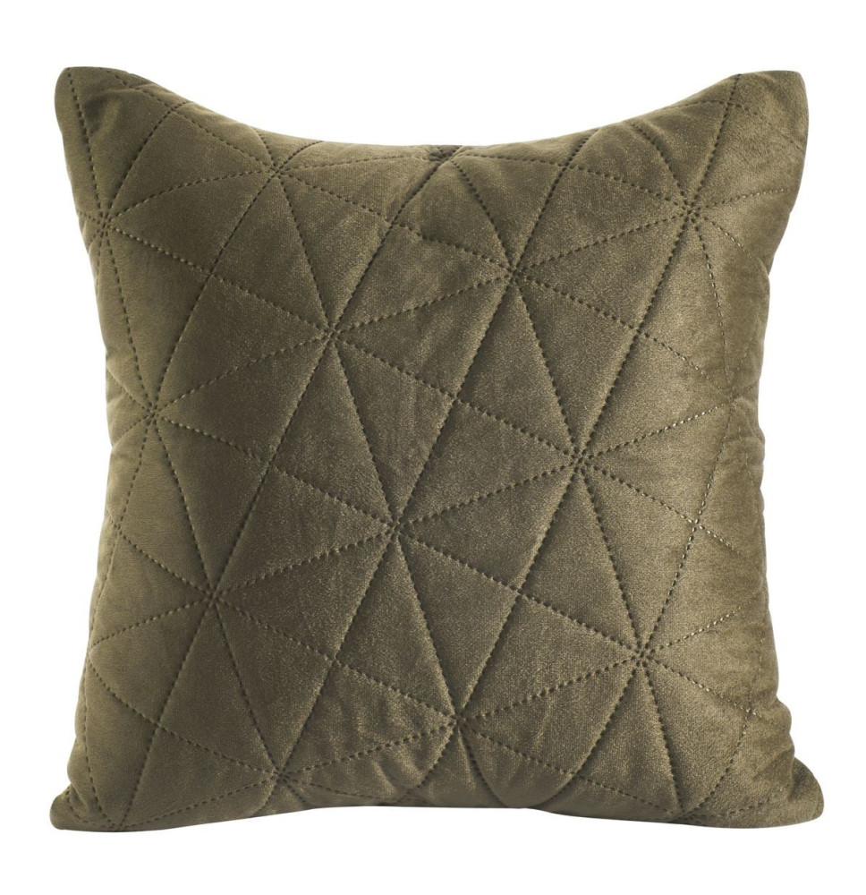 Velvet pillowcase Luiz3 40x40 cm brown