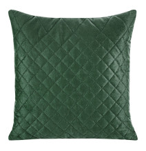 Velvet pillowcase Luiz3 40x40 cm dark green new