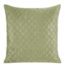 Velvet pillowcase Luiz3 40x40 cm light green new