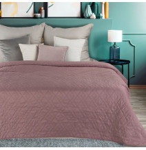 Přehoz na postel Boni2 pudrově růžový