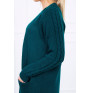 Long sweater with pockets MI2020-3 kerosene