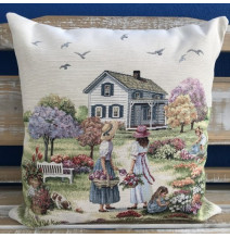 Gobelínový povlak na polštář 42x42 cm Eden 1185