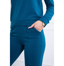 Tuta sportiva da donna MI9090 colore del mare