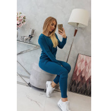 Tuta sportiva da donna MI9090 colore del mare