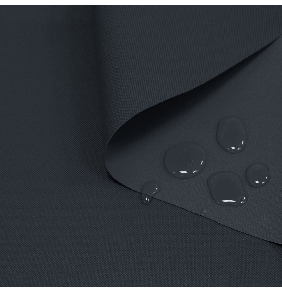 Waterproof fabric graphite, h. 150 cm MIG02