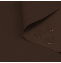 Waterproof fabric dark brown, h. 150 cm MIG27