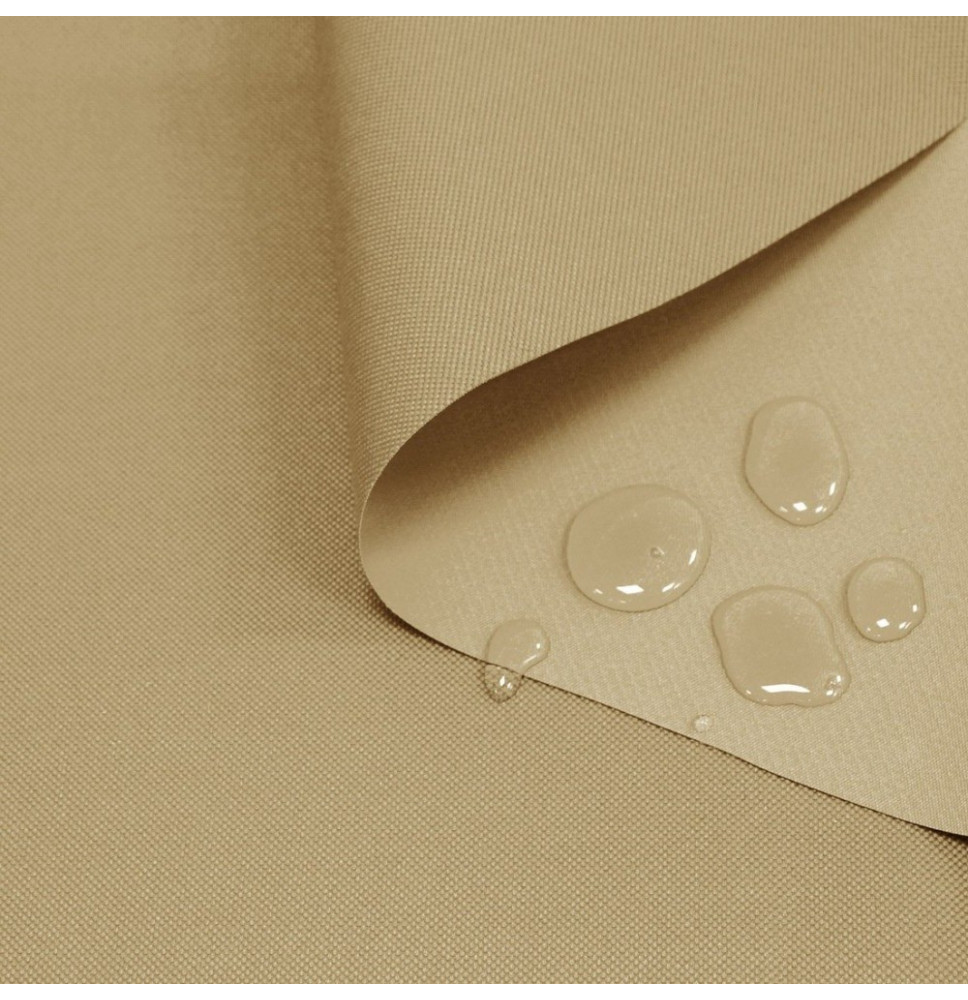 Waterproof fabric light beige, h. 150 cm MIG17
