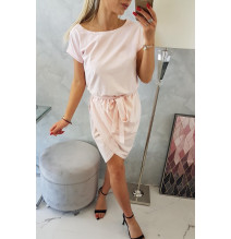 Pamut ruha MI8980 övvel, por rózsaszín