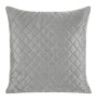 Velvet pillowcase Luiz3 40x40 cm silver new
