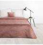 Velvet bedspread Luiz4 pink new